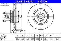 Bremsscheibe Alfa P. 147/156/GT 1.9 JTD/3.2 GTA 03-10