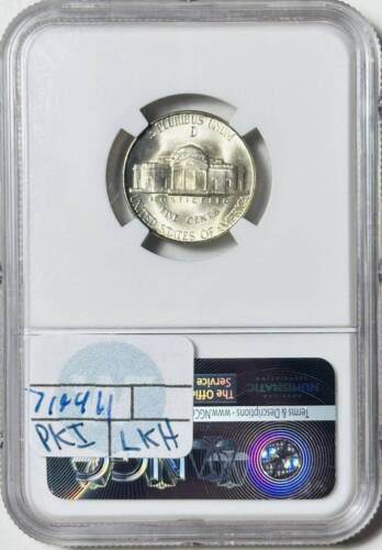 1945 D Nickel Jefferson NGC MS-67 5FS - Picture 2 of 2