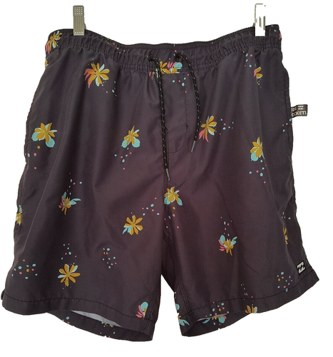 Bañador Billabong para hombre talla grande multicolor floral sin forro por encima de la rodilla - Imagen 11 de 16