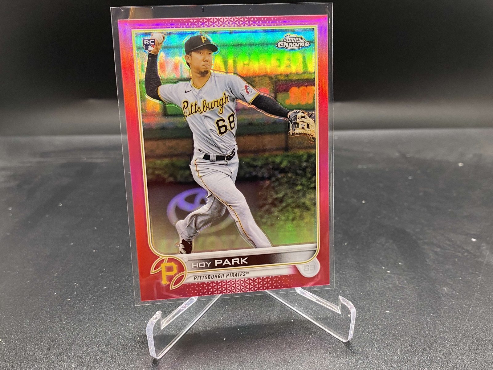Hoy Park 2022 Topps Chrome Magenta Refractor #32 /399 Pirates RC Rookie
