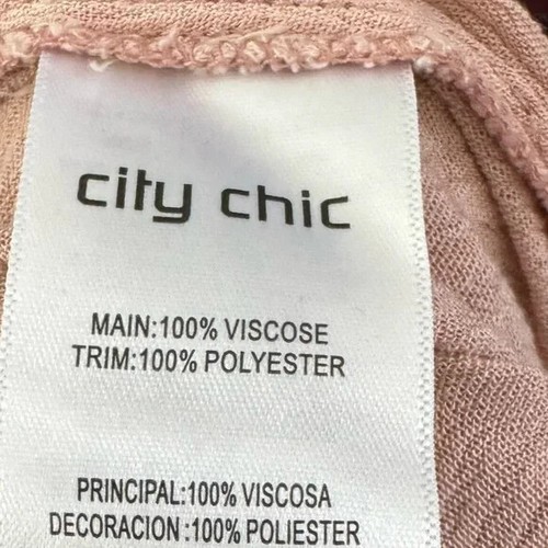 City Chic Jumpsuit Size 16 Boho Embroidered Willow Bell Sleeve V Neck NEW - 第 12/13 張圖片