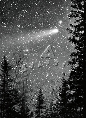 Birthday Greeting Card - Halley's Comet