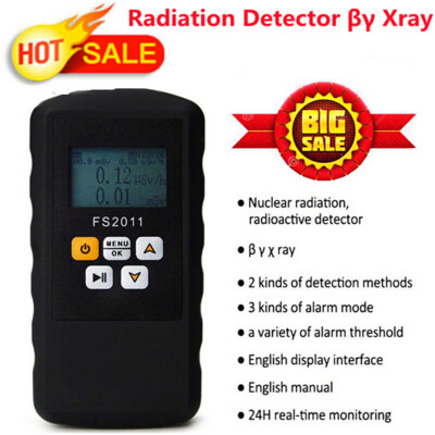Nuklearer Strahlungsdetektor Geigerzähler Beta Gamma X Ray Dosimeter Monitor DE