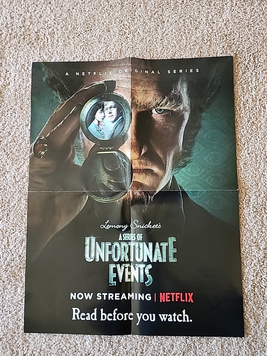 Lemony Snicket's A Series Of Unfortunate Events Classroom Poster