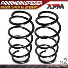 2x Federn Fahrwerksfeder Vorderachse für Mazda CX-5 KE GH 2.2L SUV 2012-2017