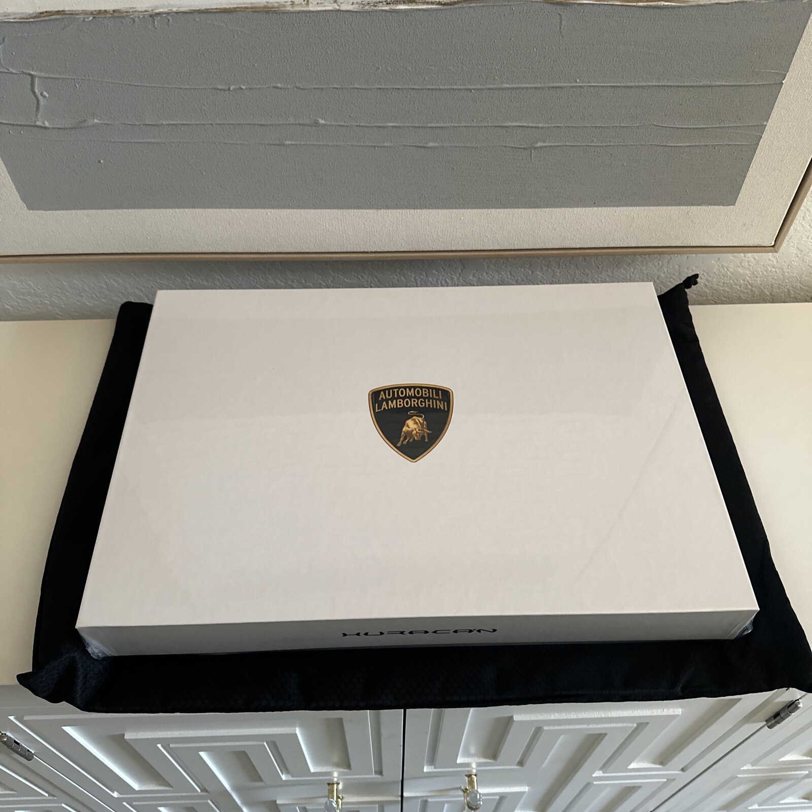 Lamborghini Huracan Evo Welcome Kit Factory OEM Brand New Draw String Bag