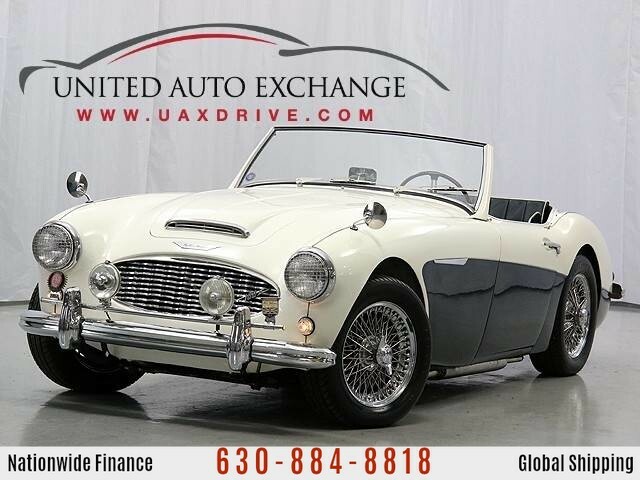 1958 Austin Healey 100-6 BN4 2.6L ST6 convertible 1958 Austin Healey 100-6 BN4 2.6L ST6 convertible 0 White/Blue Convertible Manu