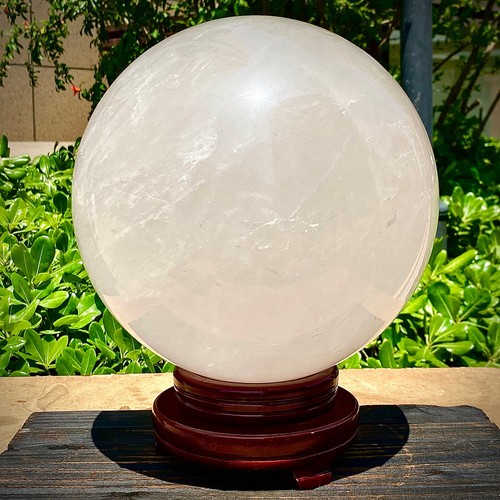 44.73LB Natural White Crystal Clear Quartz Crystal Sphere Ball Healing - 第 8/13 張圖片