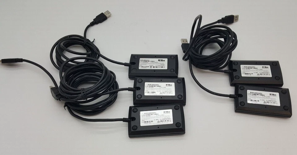Lote de (5) Wave ID RDR-6082AKU pcProx RF Ideas Lector de Tarjetas Inteligentes USB Foto 4 de 4