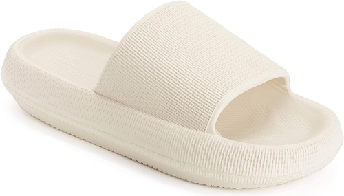 Pillow Slippers for Women and Men Non Slip Quick Drying Shower Slides Bathroom S