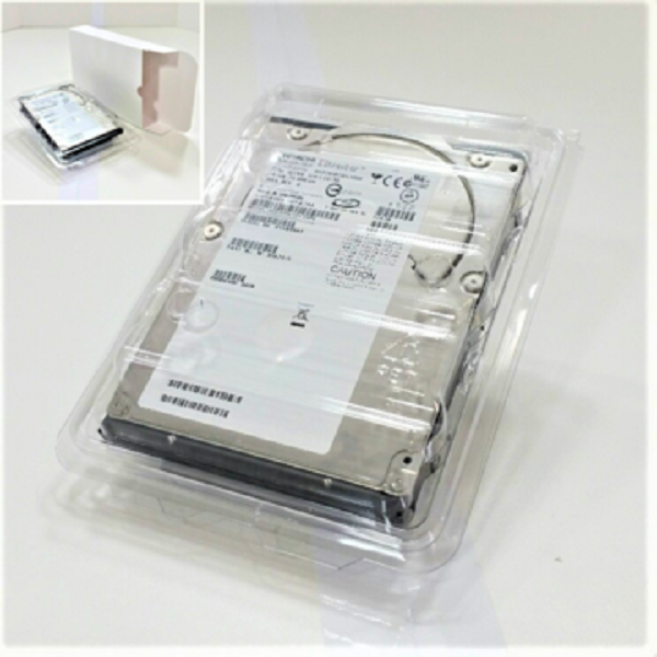 Hard Drive Clamshell Individual ESD Plastic Case Kit for 3.5” HDD