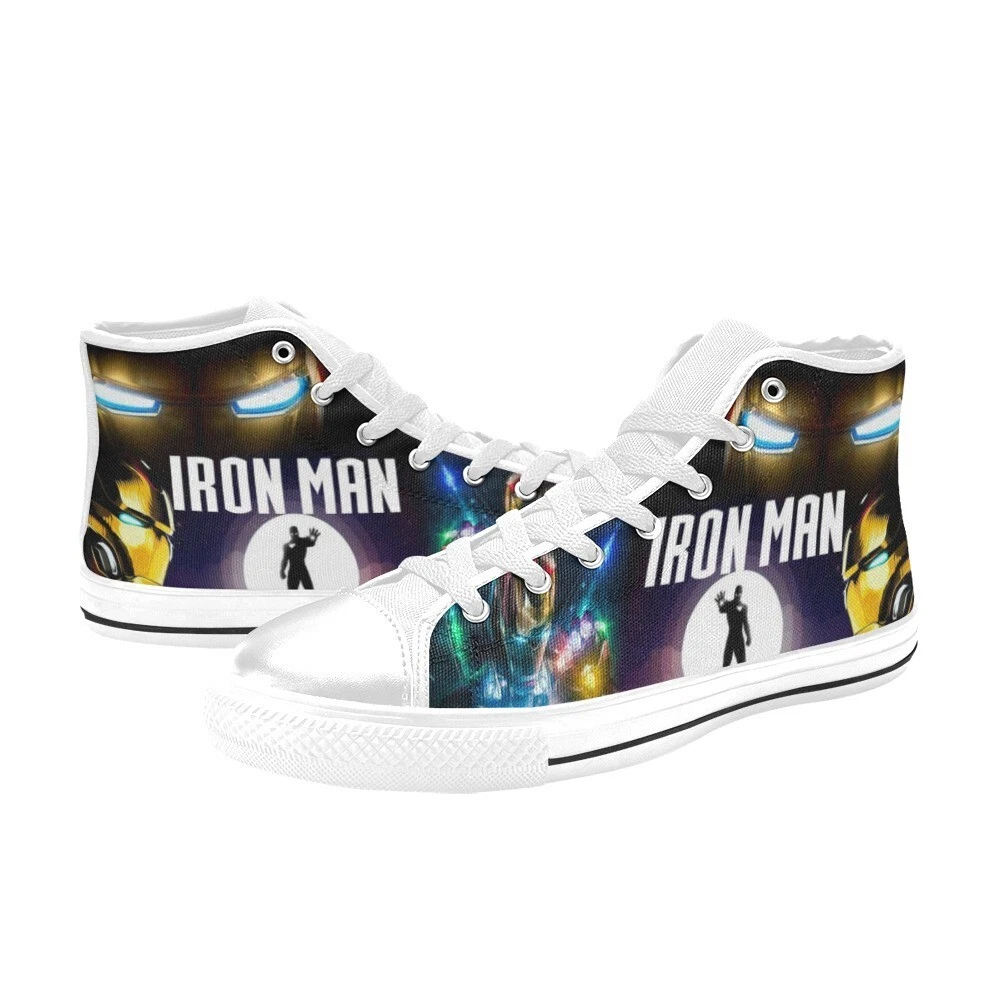 Iron Man High Top Shoes Sneakers