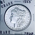 1888 MORGAN SILVER DOLLAR HI GRADE GENUINE U.S. MINT RARE COIN 7828