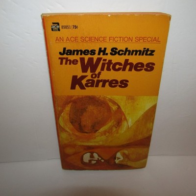 The Witches of Karres by James H. Schmitz Ace 1966 Vintage Sci-Fi Paperback PB