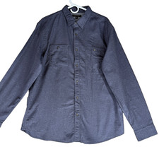 Banana Republic Men Size XL Solid Long Sleeve Tailored Slim Fit Casual Shirt