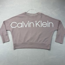 Calvin Klein Performance Women s XL Mauve Logo Sweatshirt