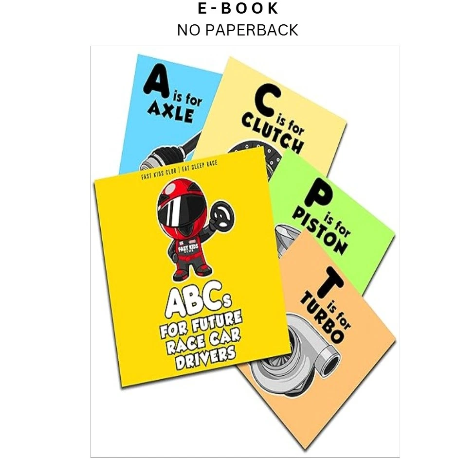 ABC's For Future Race Car Drivers ebook | LD Global Digital Ebook Store Buy ABC's For Future Race Car Drivers ebook, instant digital download PDF from LD Global