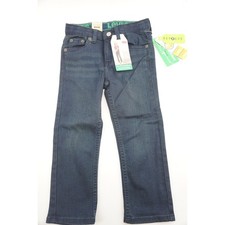 Levi's Kids 511 Slim Jeans Eco Performance Adjustable Flex Stretch Dark Wash 4T