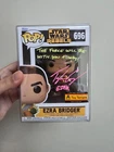 Star Wars Ezra Bridger #696 Funko Pop Autographed Taylor Gray Signed w/ COA