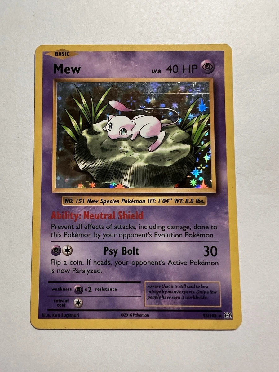 25+ Pokémon TCG Evolutions Holo Rare Individual Collectible Card