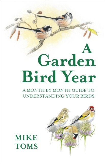 A Garden Bird Year by Mike Toms (Hardback Book) - Image 4