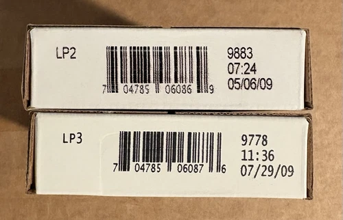 2009-P/D Uncirculated Lincoln Cent Rolls in Sealed Box LP2 LP3.