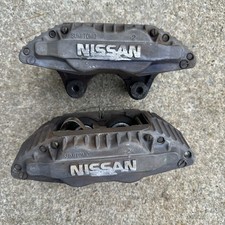 1990-1996 Nissan 300zx Non Turbo Front Disc Brake Aluminum Calipers Oem