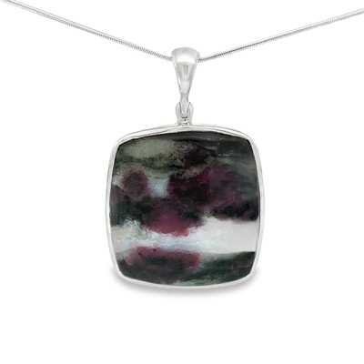 Starborn Eudialyte Stone Pendant Necklace (22'') Purple