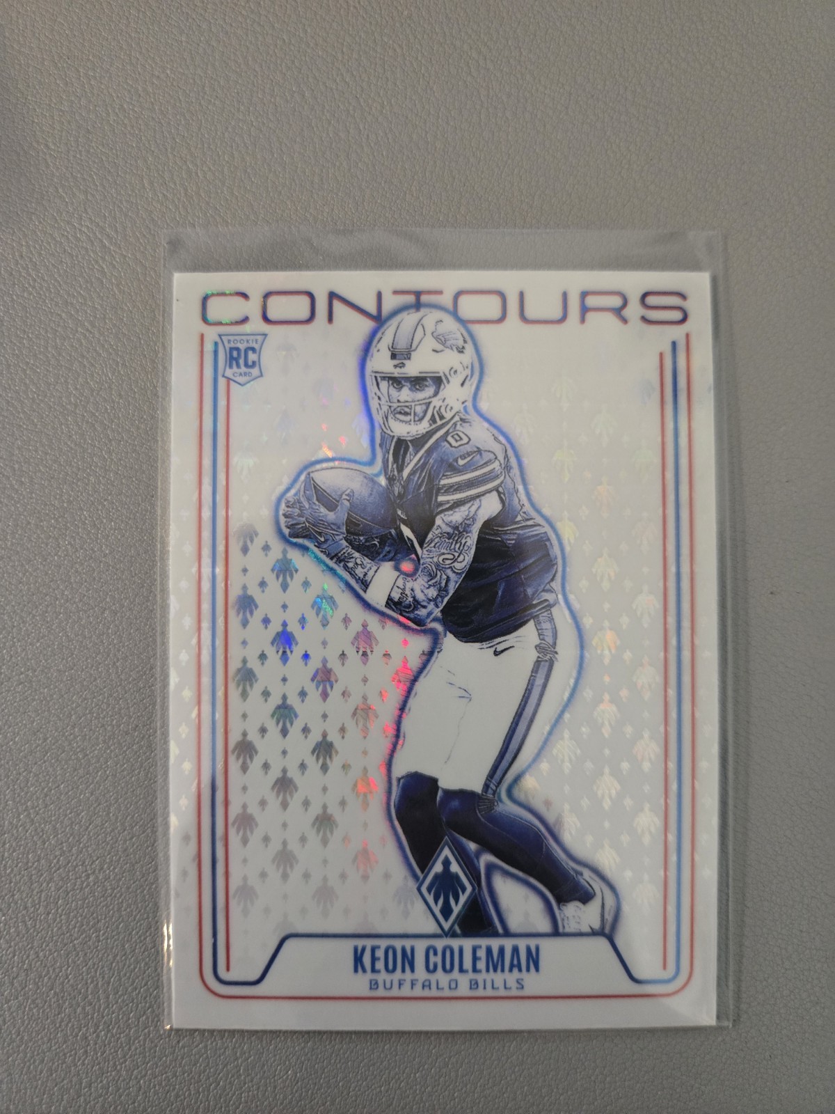 2024 Panini Phoenix - Contours Keon Coleman #CON-KCN (RC)