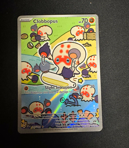 Clobbopus 207/191 Sv08: Surging Sparks Holo Illustration Rare Eng