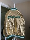 NFL PHILADELPHIA EAGLES Limited Release Gold Starter JACKET Size XL Rare New — photo 2