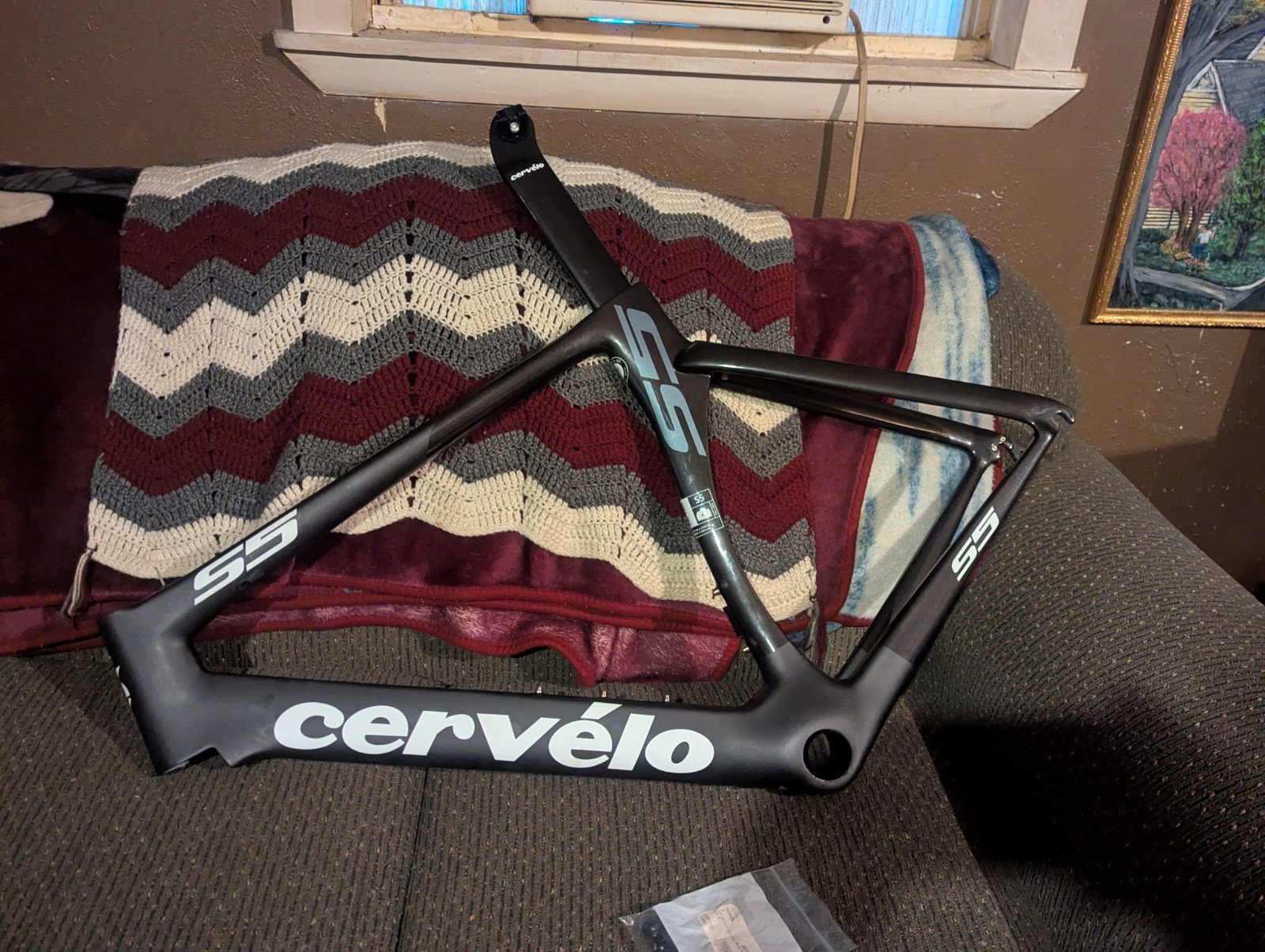 Cervelo S5 Carbon fiber frame no forks