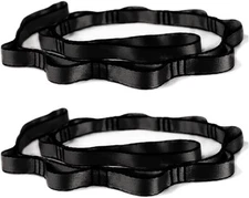 NRC&XRC Aerial Yoga Hammock Daisy Chain, 22kN Adjustable Strap 150CM, black 