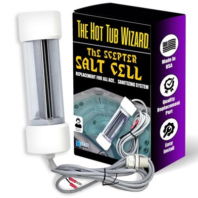 The Hot Tub Wizard - The Scepter Salt Cell Replacement for ACE Sanitizing Sy...