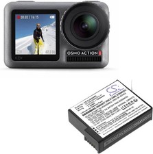 1950mAh 7.55Wh Replacement Battery for DJI Osmo Action 5 BCX204 1950 3.87