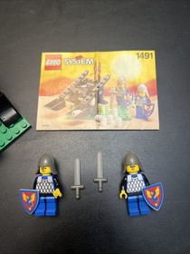 Lego Castle Dragon Knights Dual Defender 1491 100% Complete W/Instructions