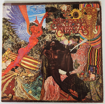 Santana - Abraxas  LP; Columbia KC 30130: With Poster - Black Magic Woman! - VG