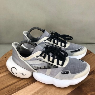 Brooks Aurora-BL Nitrogen Injected Running Shoes Womens 9 Grey White Lightweight