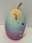 Squishmallows Oliviana Alien 8" Pink Blue Rainbow Colorful Plush Toy 2023 - Used — photo 6