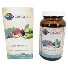 Garden of Life Organics Mens 40+ Multivitamin...