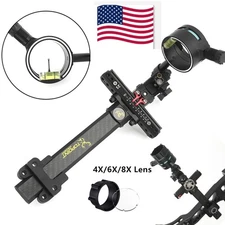 TX9610 Compound Bow Sight Carbon Rod Adjustable Competition Archery Target Shoot