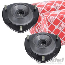 2x FEBI FEDERBEINLAGER DOMLAGER passend für HYUNDAI SANTA FE 1 (SM)