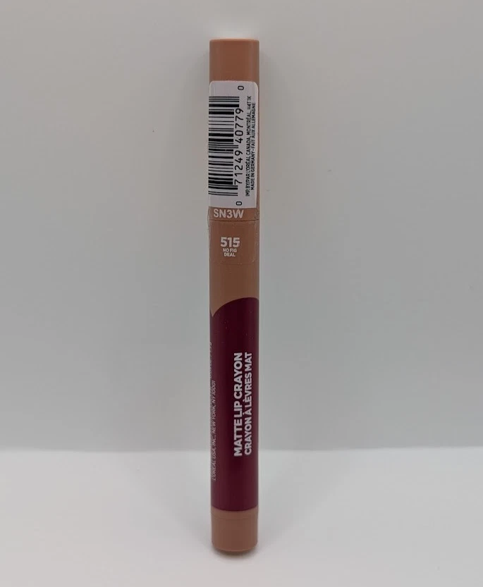 L’Oréal Paris Infallible Matte Lip Crayon No Fig Deal - Image 2 of 2