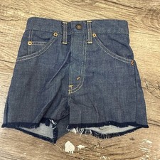 Vintage Levi's big E kids cut off shorts