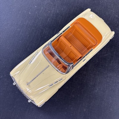 FIFTIES 1950 Buick Open YELLOW Convertible Friction Car DIE-CAST