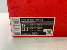 Nike Kyrie Infinity TB Promo Size 12 Navy/White DX6653-401 NEW