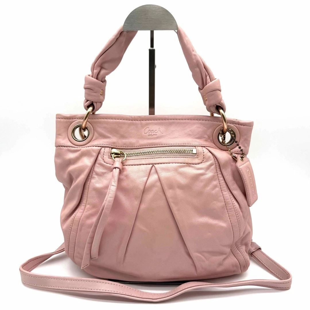 Coach ピンク ショルダーバッグ バッグ & ハンドバッグ 女性用 | eBay