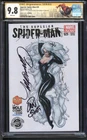 SUPERIOR SPIDER-MAN #29 LA MOLE VARIANT CGC 9.8 SS J SCOTT CAMPBELL Black Cat