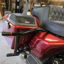 For Harley Road Glide Street Glide Special 2009-2023 Saddle Bag Guards Crash Bar