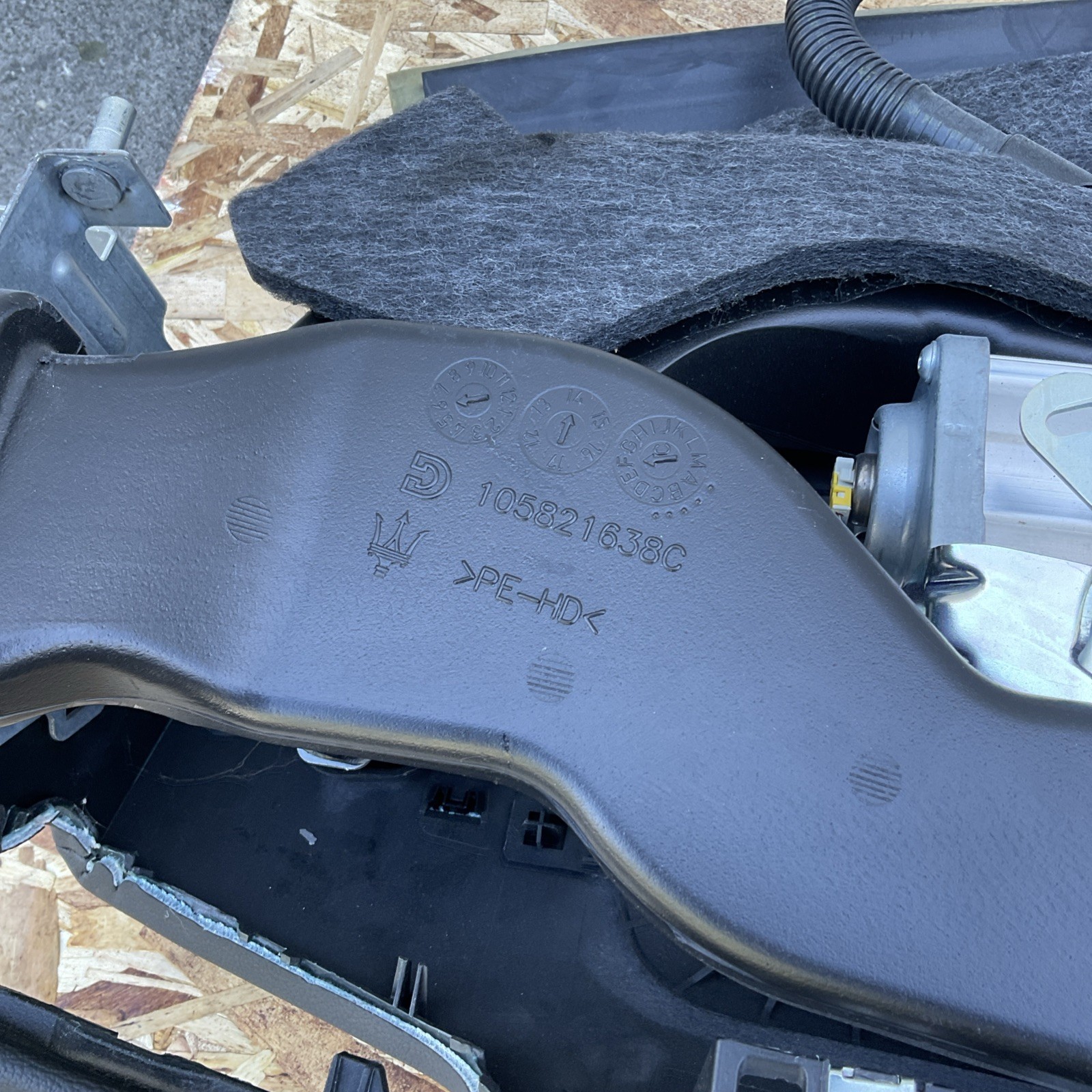 14-16 MASERATI GHIBLI DASHBOARD DASH BOARD INSTRUMENT PANEL COVER COMPLETE OEM